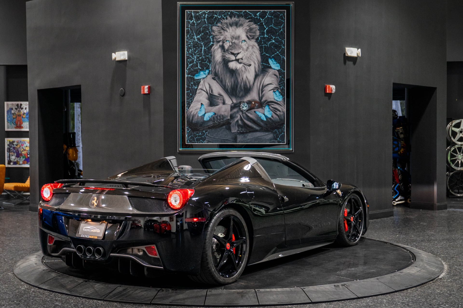 Used 2013 Ferrari 458 Spider FULL Carbon Exterior Trim + HRE